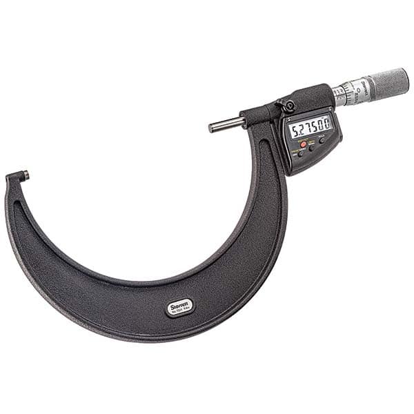 Starrett - Electronic Outside Micrometers Type: Standard Minimum Measurement (Decimal Inch): 3 - Americas Industrial Supply