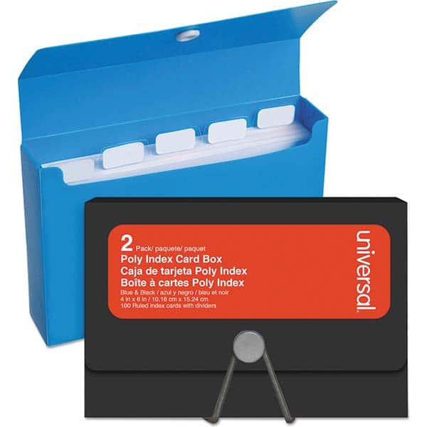 UNIVERSAL - Rolodexes & Cards Rolodex Type: Index Cards Size: 4 x 6 - Americas Industrial Supply