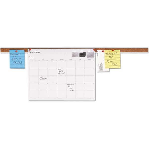 UNIVERSAL - Cork Bulletin Boards Style: Bulletin Color: Brown - Americas Industrial Supply