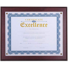 UNIVERSAL - Document Protectors Type: Award Plaque Width (Inch): 13.33 - Americas Industrial Supply
