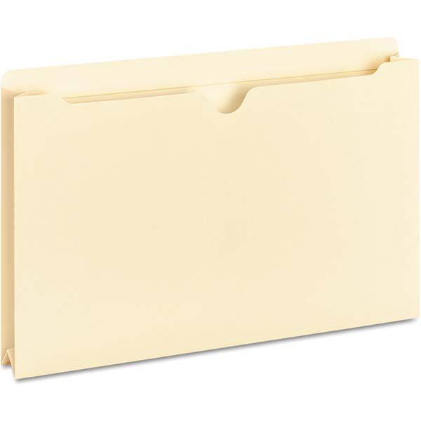 UNIVERSAL - File Folders, Expansion Folders & Hanging Files Folder/File Type: File Sleeves & Jackets-File Jacket-Top Tab Color: Manila - Americas Industrial Supply