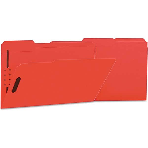 UNIVERSAL - File Folders, Expansion Folders & Hanging Files Folder/File Type: File Folders with Top Tab Color: Red - Americas Industrial Supply