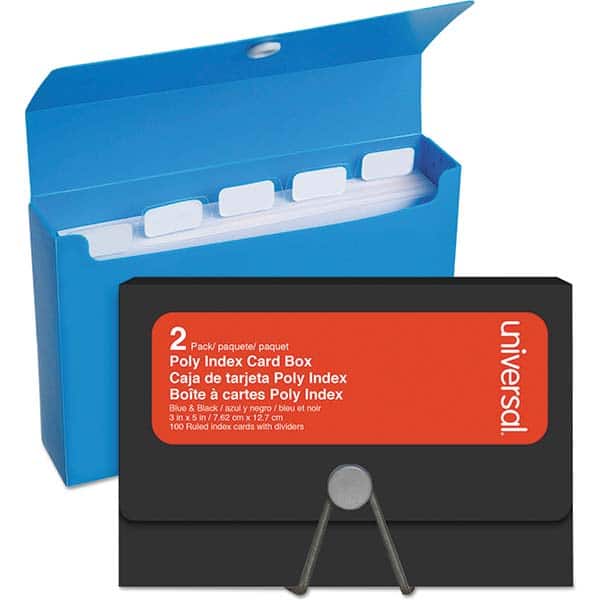 UNIVERSAL - Rolodexes & Cards Rolodex Type: Index Cards Size: 3 x 5 - Americas Industrial Supply