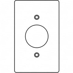 Hubbell Killark - Wall Plates Wall Plate Type: Outlet Wall Plates Color: Gray - Americas Industrial Supply