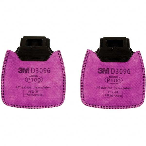 3M - Half & Full Facepiece Cartridges & Filters Type: Filter NIOSH Filter Rating: P100 - Americas Industrial Supply