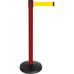 Tensator - Barrier Posts Type: Tensabarrier Post Post Color/Finish: Red - Americas Industrial Supply