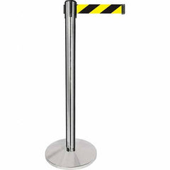 Tensator - Barrier Posts Type: Tensabarrier Post Post Color/Finish: Polished Chrome - Americas Industrial Supply