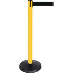 Tensator - Barrier Posts Type: Tensabarrier Post Post Color/Finish: Yellow - Americas Industrial Supply