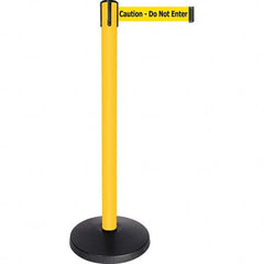 Tensator - Barrier Posts Type: Tensabarrier Post Post Color/Finish: Yellow - Americas Industrial Supply