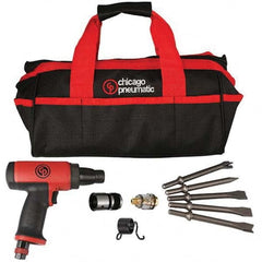 Chicago Pneumatic - 3,500 BPM, 2.64" Long Stroke, Air Chipping Hammer - Americas Industrial Supply