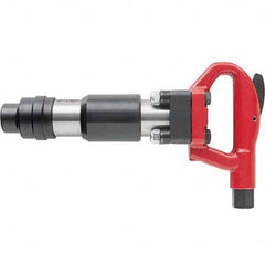 Chicago Pneumatic - 2,150 BPM, 1-1/8" Long Stroke, Air Chipping Hammer - Americas Industrial Supply