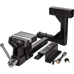Wilton - 6" Jaw Width x 5-3/4" Jaw Opening, 5" Throat Depth, Bench & Pipe Combination Vise - Americas Industrial Supply