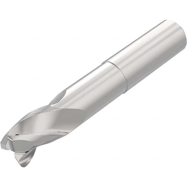 Niagara Cutter - 1/2" Diam 3 Flute Solid Carbide 0.06" Corner Radius End Mill - Americas Industrial Supply