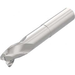Niagara Cutter - 1/2" Diam 3 Flute Solid Carbide 0.06" Corner Radius End Mill - Americas Industrial Supply
