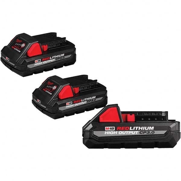 Milwaukee Tool - 18 Volt Lithium-Ion Power Tool Battery - Americas Industrial Supply