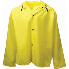 Neese - Size S Yellow Flame Resistant/Retardant Rain Jacket - Americas Industrial Supply