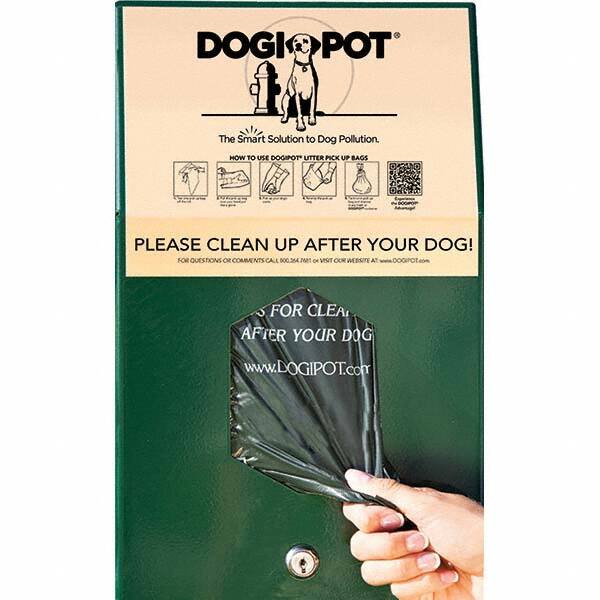 DOGIPOT - Pet Waste Stations Mount Type: Post, Pole or Wall Overall Height Range (Feet): 4' - 8' - Americas Industrial Supply