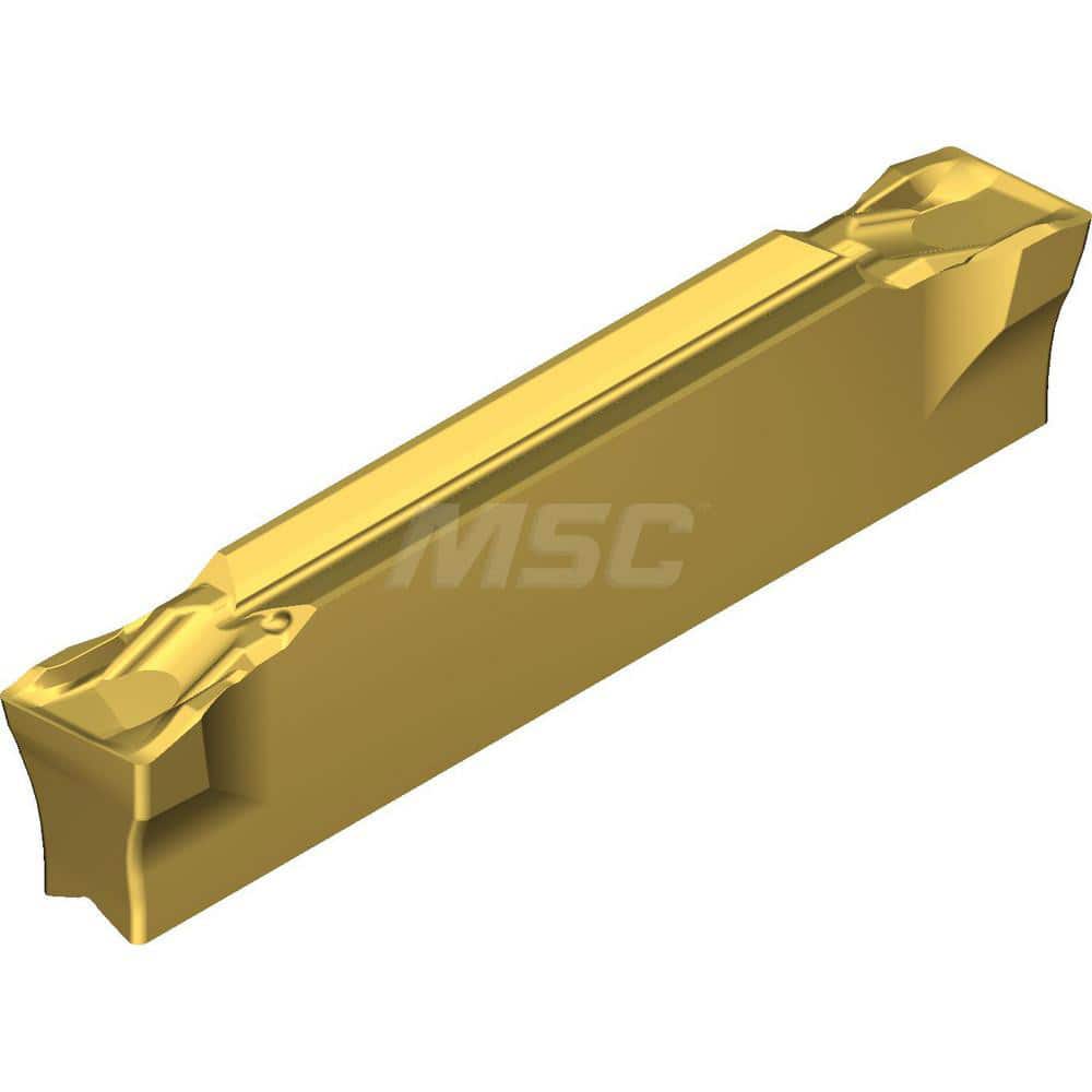 Grooving Insert: GCM3002CG AC830P, Solid Carbide Super FF Finish, Right Hand, 3 mm Cutting Width, 20 mm Max Depth, Series GND