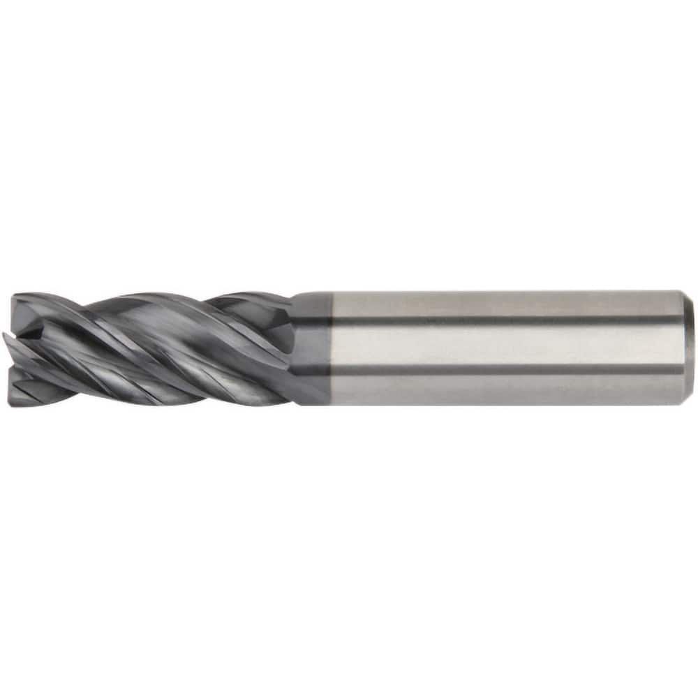 Kennametal - 3/8", 7/8" LOC, 3/8" Shank Diam, 2-1/2" OAL, 4 Flute, Solid Carbide Square End Mill - Americas Industrial Supply