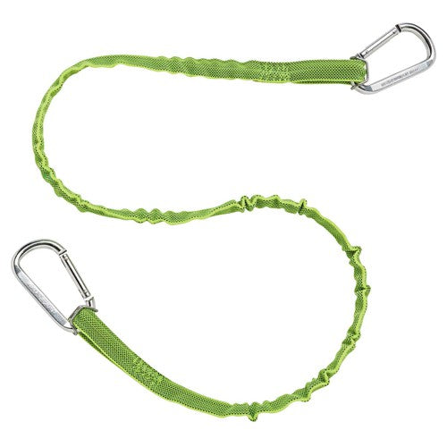 3110EXT Lime Dual Carabiner-10Lb - Americas Industrial Supply