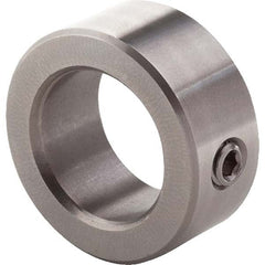 Climax Metal Products - Shaft & Clamp Collars Style: One Piece Type: Solid Set Screw Collars - Americas Industrial Supply