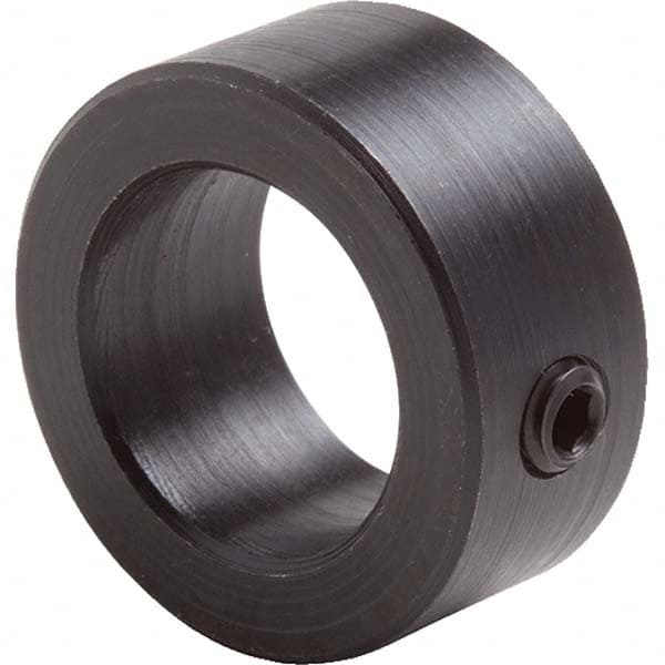 Climax Metal Products - Shaft & Clamp Collars Style: One Piece Type: Solid Set Screw Collars - Americas Industrial Supply