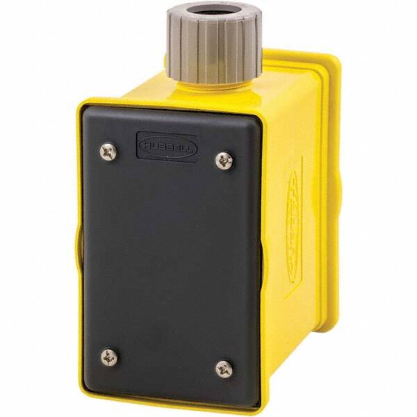 Hubbell Wiring Device-Kellems - Electrical Outlet Boxes & Switch Boxes Enclosure Type: Portable Outlet Box Enclosure Shape: Rectangle - Americas Industrial Supply