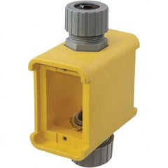 Hubbell Wiring Device-Kellems - Electrical Outlet Boxes & Switch Boxes Enclosure Type: Portable Outlet Box Enclosure Shape: Rectangle - Americas Industrial Supply