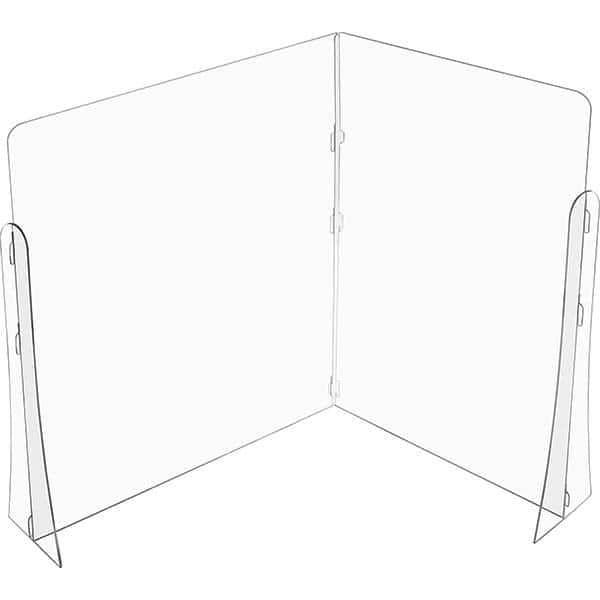 USA Sealing - 48" x 36" Partition & Panel System-Social Distancing Barrier - Americas Industrial Supply