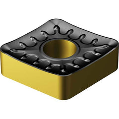 CNMM643-QR 4415 Carbide Turning Insert TiCN+Al2O3+TiN Finish, Neutral, 19.05mm Inscribed Circle, 1.19mm Corner Radius, 6.35mm Thick, 80° Diamond, Series T-Max P