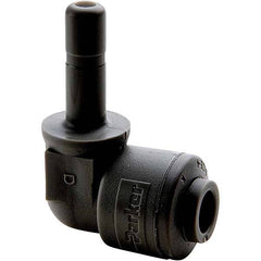 Parker - Plastic Push-To-Connect Tube Fittings Type: Plug-In Elbow Tube Outside Diameter (Inch): 1/4 - Americas Industrial Supply