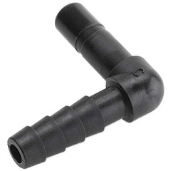 Parker - Plastic Push-To-Connect Tube Fittings Type: Tube Elbow Barb Connector Tube Outside Diameter (Inch): 3/8 - Americas Industrial Supply