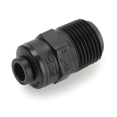 Parker - Plastic Push-To-Connect Tube Fittings Type: Male Connector Tube Outside Diameter (Inch): 3/8 - Americas Industrial Supply