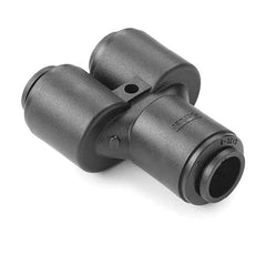 Parker - Plastic Push-To-Connect Tube Fittings Type: Union Y Tube Outside Diameter (Inch): 1/4 - Americas Industrial Supply