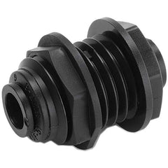 Parker - Plastic Push-To-Connect Tube Fittings Type: Bulkhead Union Tube Outside Diameter (Inch): 1/4 - Americas Industrial Supply