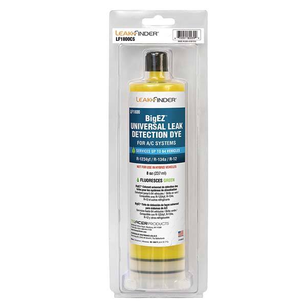 Leak Finder - Automotive Leak Detection Dyes Applications: Refrigeration Container Size: 8 oz. - Americas Industrial Supply