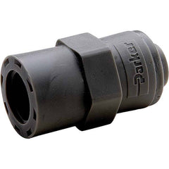 Parker - Plastic Push-To-Connect Tube Fittings Type: Faucet Adapter Tube Outside Diameter (Inch): 1/4 - Americas Industrial Supply