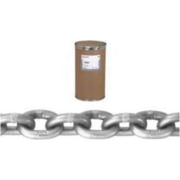 Campbell - Welded Chain; Chain Grade: 30 ; Trade Size: 5/16 ; Load Capacity (Lb.): 1900.000 ; Finish/Coating: Zinc Plated ; Type: Welded ; Length (Feet): 275 - Exact Industrial Supply