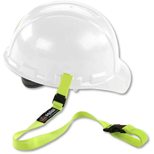 3150 Lime Elastic Hard Hat Lanyard With Buckle - Americas Industrial Supply