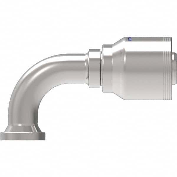 Eaton - Hydraulic Hose Fittings & Couplings Type: Female ORS Swivel 90 Elbow Hose Diameter: 1-1/16 (Inch) - Americas Industrial Supply