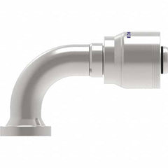 Eaton - Hydraulic Hose Fittings & Couplings Type: SAE Code 62 Flange Head, 90 Degree Elbow Hose Diameter: 2-1/8 (Inch) - Americas Industrial Supply