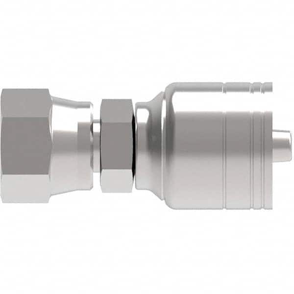 Eaton - Hydraulic Hose Fittings & Couplings Type: Female Straight Pipe Swivel Hose Diameter: 1/4 (Inch) - Americas Industrial Supply