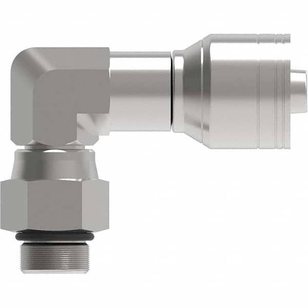 Eaton - Hydraulic Hose Fittings & Couplings Type: 90 Elbow O-Ring Boss Swivel Hose Diameter: 3/4 (Inch) - Americas Industrial Supply