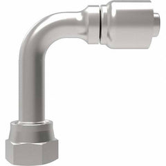 Eaton - Hydraulic Hose Fittings & Couplings Type: Female SAE 45 Degree Swivel, 90 Degree Elbow Hose Diameter: 5/8 (Inch) - Americas Industrial Supply
