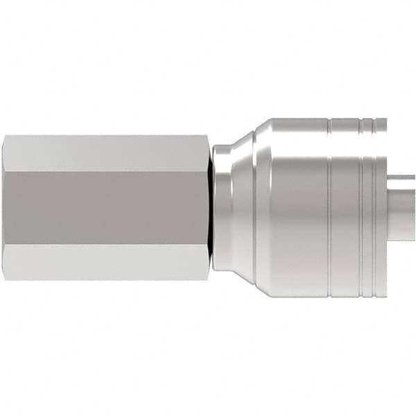 Eaton - Hydraulic Hose Fittings & Couplings Type: Female Pipe Rigid Hose Diameter: 1/2 (Inch) - Americas Industrial Supply