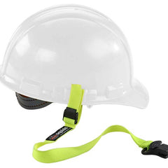 3155 Lime Elastic Hard Hat Lanyard With Clamp - Americas Industrial Supply