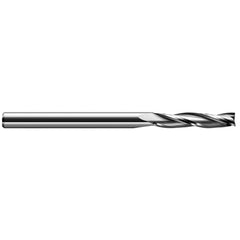Harvey Tool - Square End Mills; Mill Diameter (Inch): 1/16 ; Mill Diameter (Decimal Inch): 0.0620 ; Length of Cut (Inch): 5/8 ; Length of Cut (Decimal Inch): 0.6250 ; Material: Solid Carbide ; Finish/Coating: Uncoated - Exact Industrial Supply