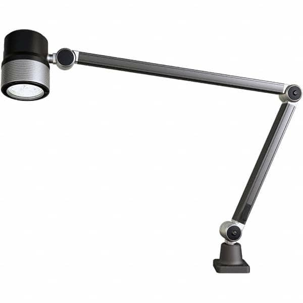 Waldmann Lighting - Machine Lights Machine Light Style: Spot with Arm Mounting Type: Attachable Base - Americas Industrial Supply