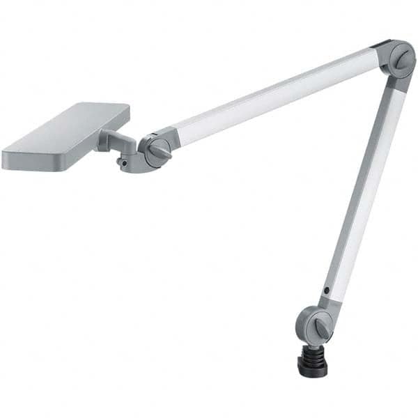 Waldmann Lighting - Machine Lights Machine Light Style: Articulating Arm Mounting Type: Clamp Mount - Americas Industrial Supply