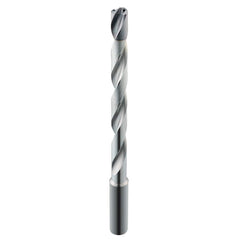 Taper Length Drill Bit: 0.4449″ Dia, 135 ° TX Finish, 4.4882″ Flute Length, 6.3779″ OAL, RH Cut, Spiral Flute, Cylindrical Shank, Series 142P